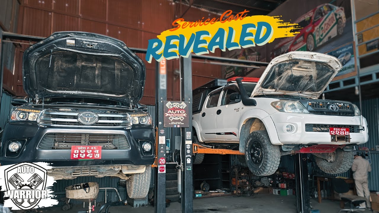 total service cost of Toyota Hilux in Nepal 2025  must watch before buying