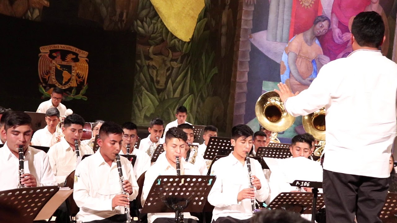 01 Un día en Oaxaca mosáico, Banda Filarmónica CECAM