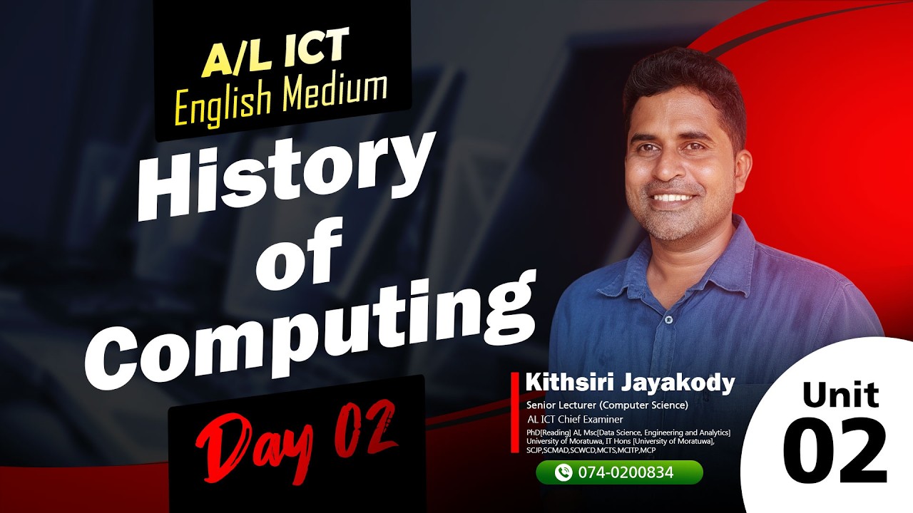UNIT 02   History of Computing day 02