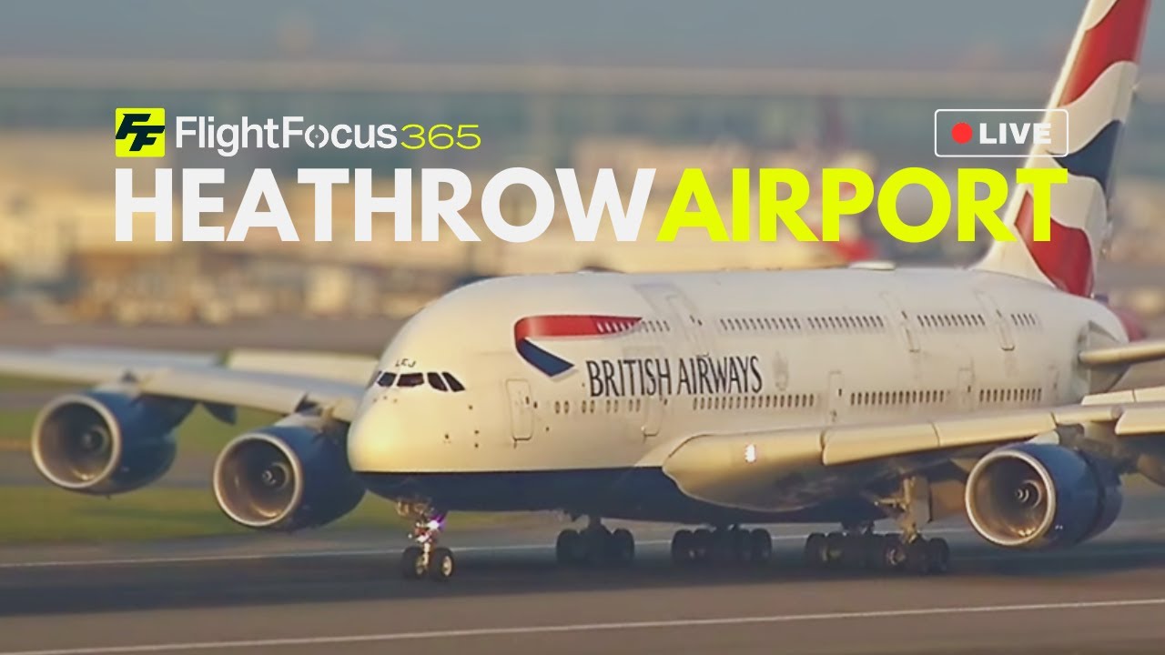 Heathrow Airport Live DEPARTURES - Sunday 26th May 2024