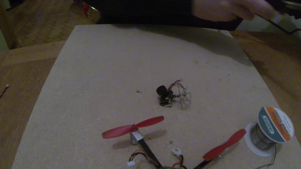 Micro Drone 2.0+ Soldering an AIO camera to make an FPV Racer 1.4