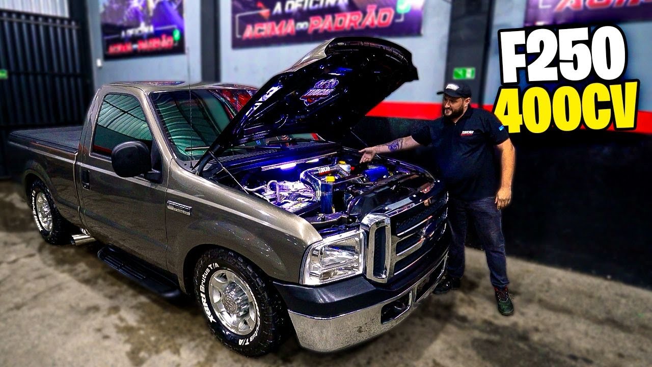 MINHA NOVA F250 400CV TIJUCAR 😍 FICOU PRONTA!