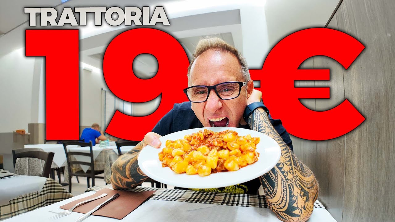 Ho speso 19.00 € in una TRATTORIA SUPER ECONOMICA