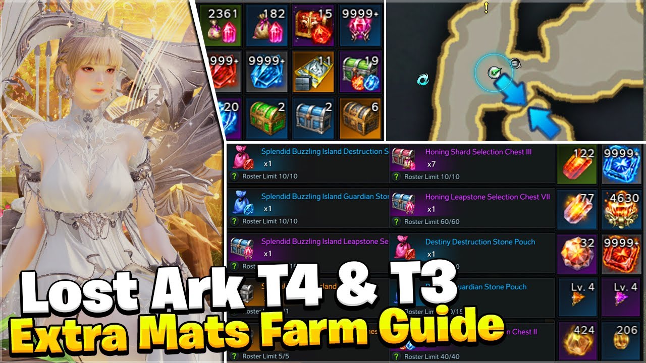 Complete Lost Ark T4 & T3 Material Farming Guide