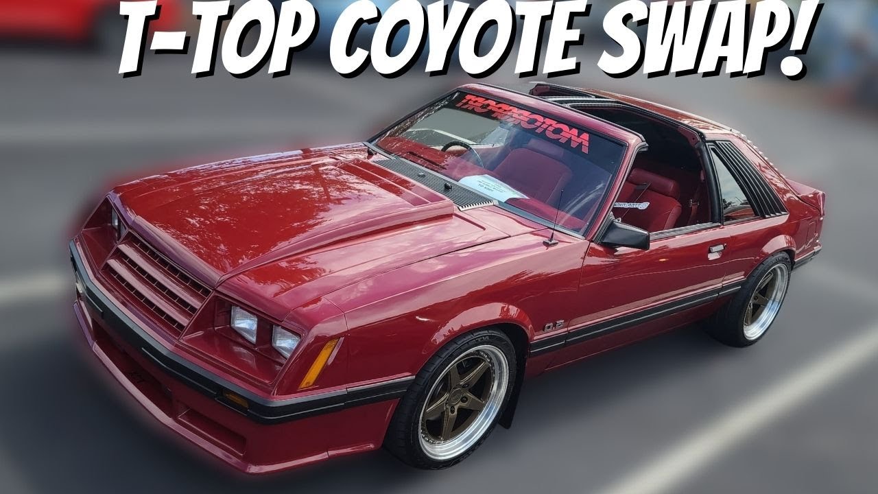 82 GT T-Top COYOTE SWAPPED FoxBody