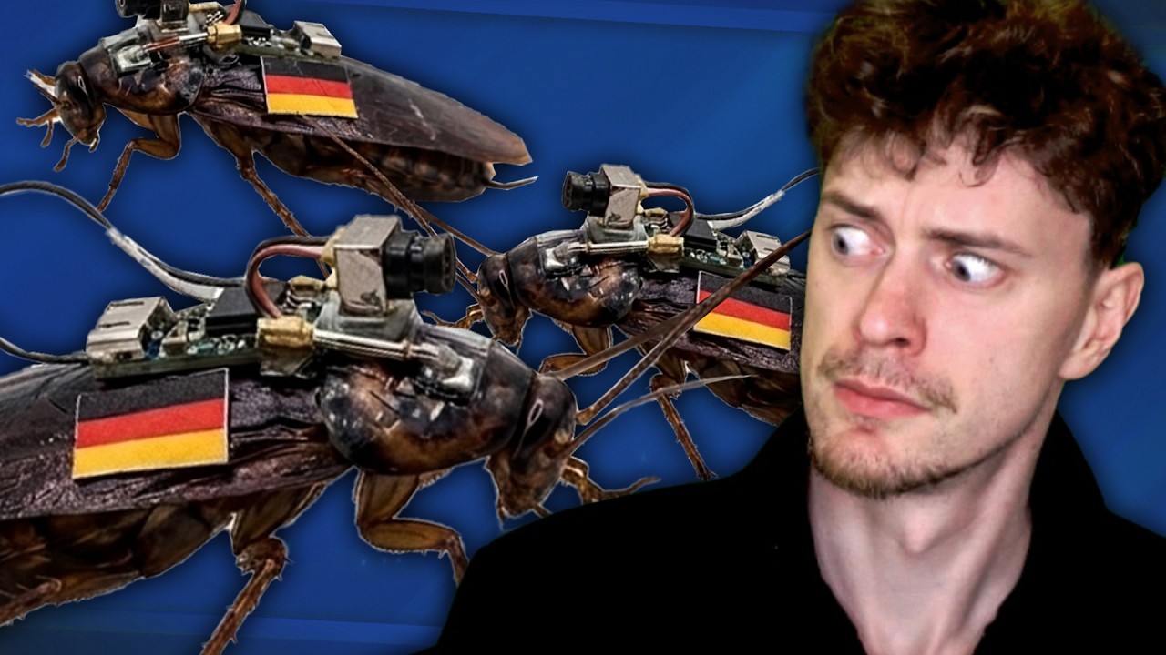Němci vyvíjí špionážní šváby - WoLe #602