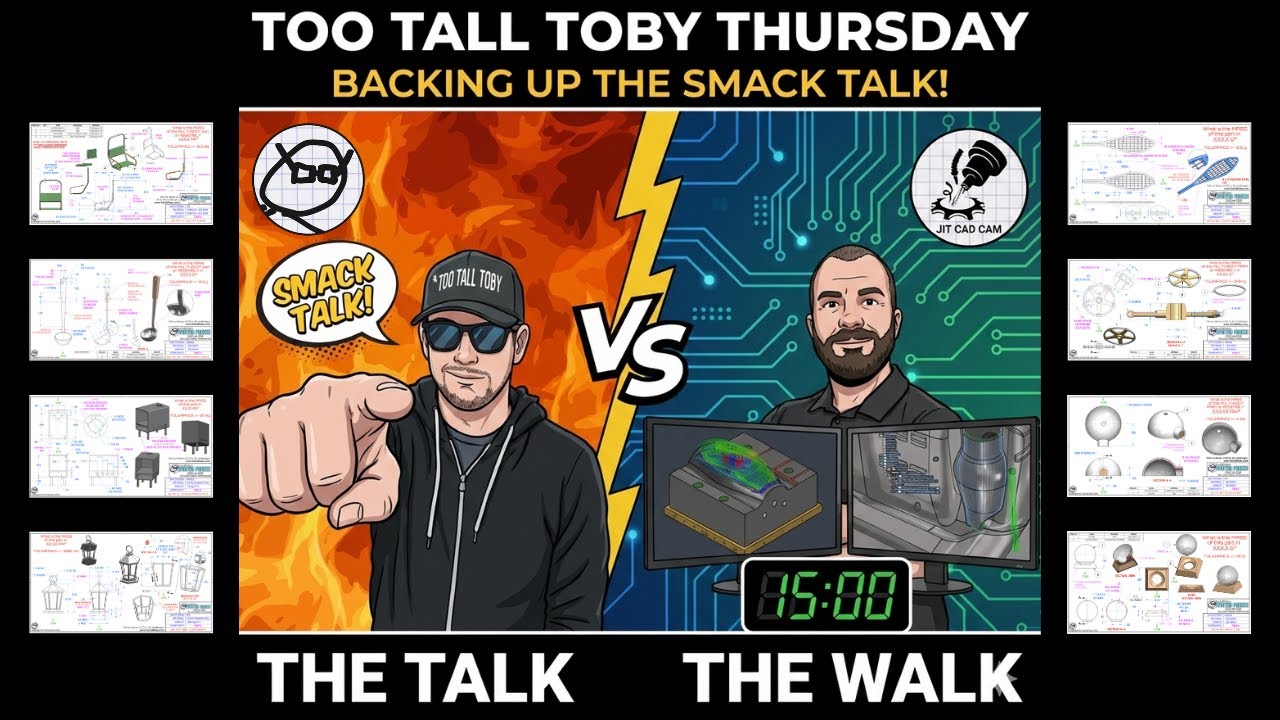 Too Tall Toby Thursday: How I’d REALLY Model Those CAD vs CAD Parts
