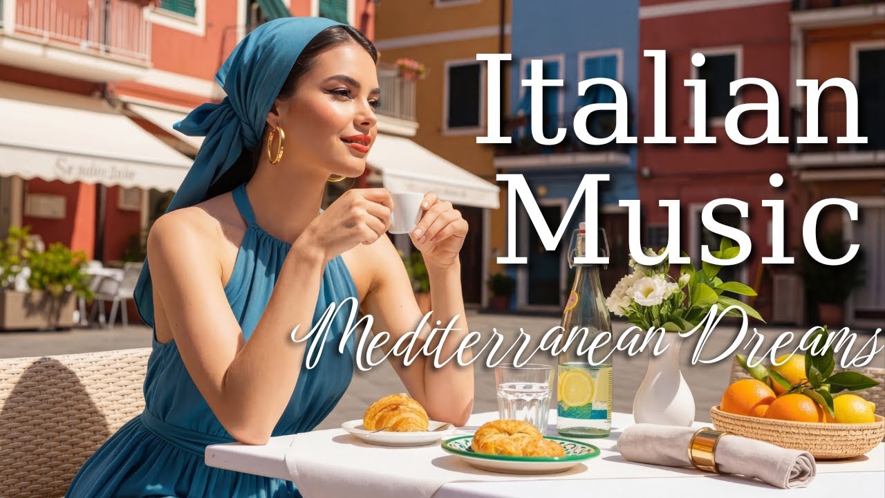 🎶 Italian Vibes & Mediterranean Music🎶 2+ Hours Scenic Amalfi Coast & Lake Como Relaxation