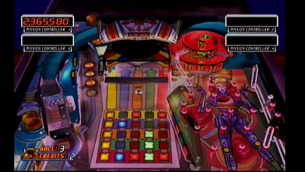 Pinball Hall of Fame: The Williams Collection (Wii Version) - Pin-Bot Table Longplay