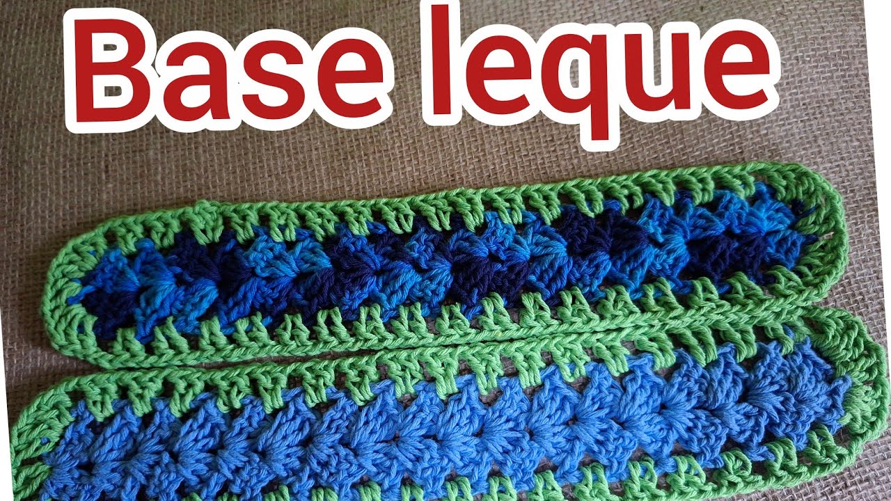 💥💥✅base leque muito fácil e rápido 💥 passo a passo 💥#crochet #crochet 