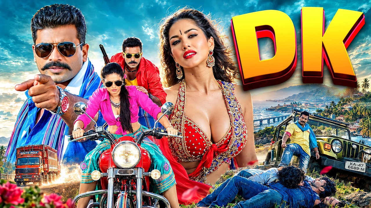DK 🔥 | New Hindi Dubbed Full Movie | South Indian Romantic Action Thriller | Blockbuster