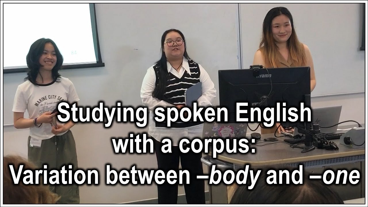 American English '-Body' vs. '-One' - Undergraduate Scholars 2025
