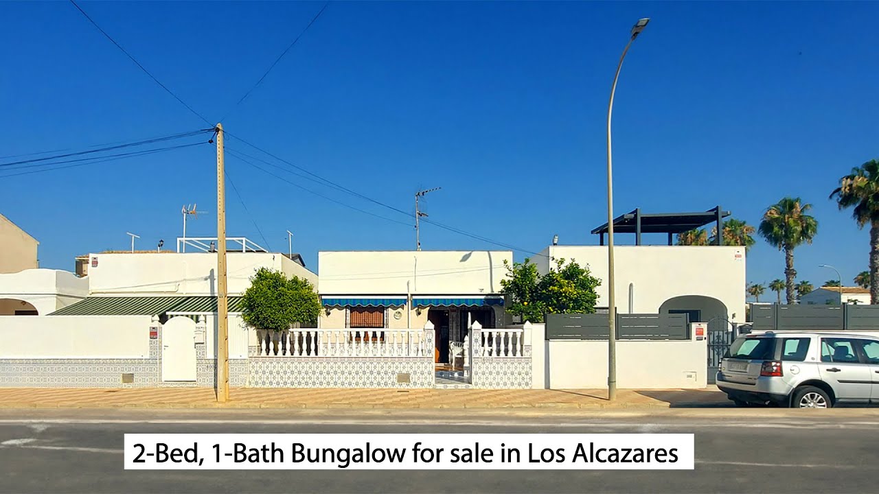 Bungalow for sale in Los Narejos, a suburb of Los Alcazares, Murcia, Spain