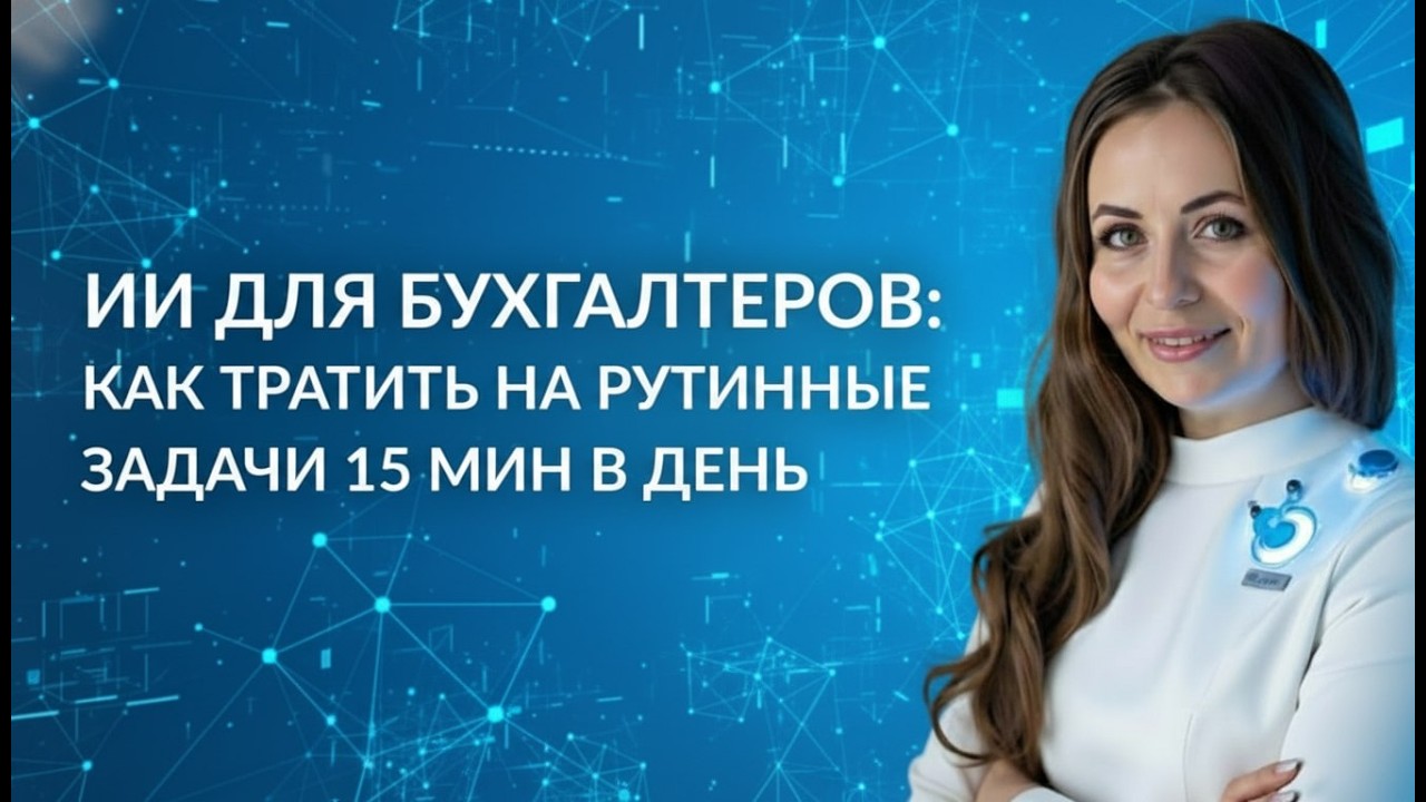 ИИ для бухгалтеров: как тратить на рутинные задачи 15 минут в день