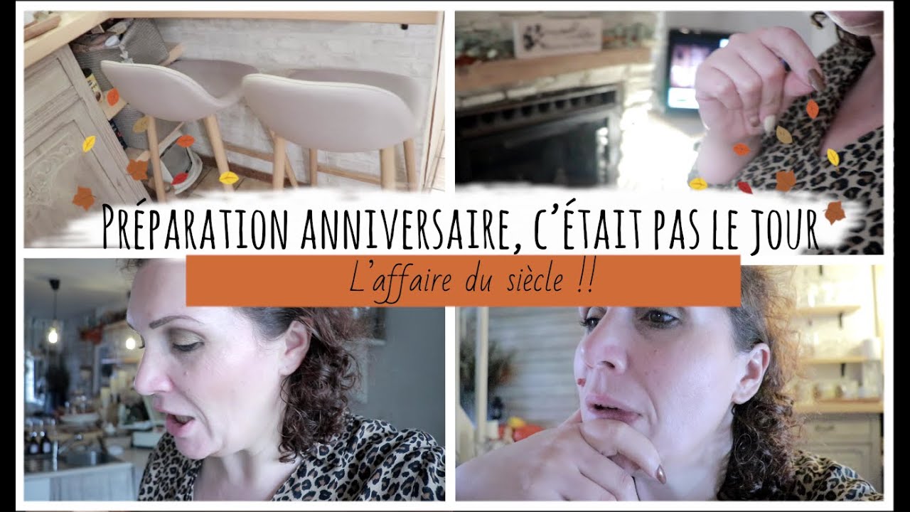 vlog du 16 novembre : Préparation anniversaire, c’était pas le jour, l’affaire du siècle !!