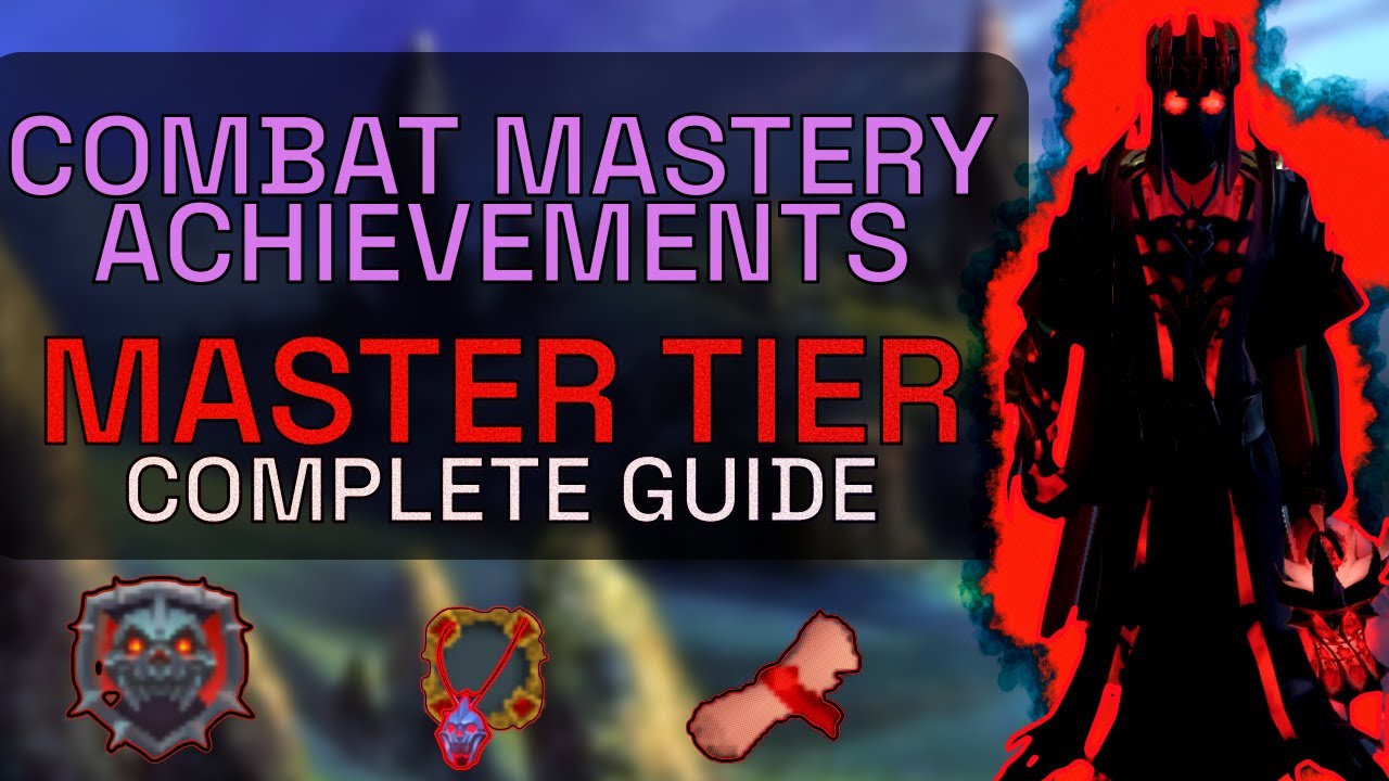 RS3 Combat Achievements Guide - FULL Master Tier!