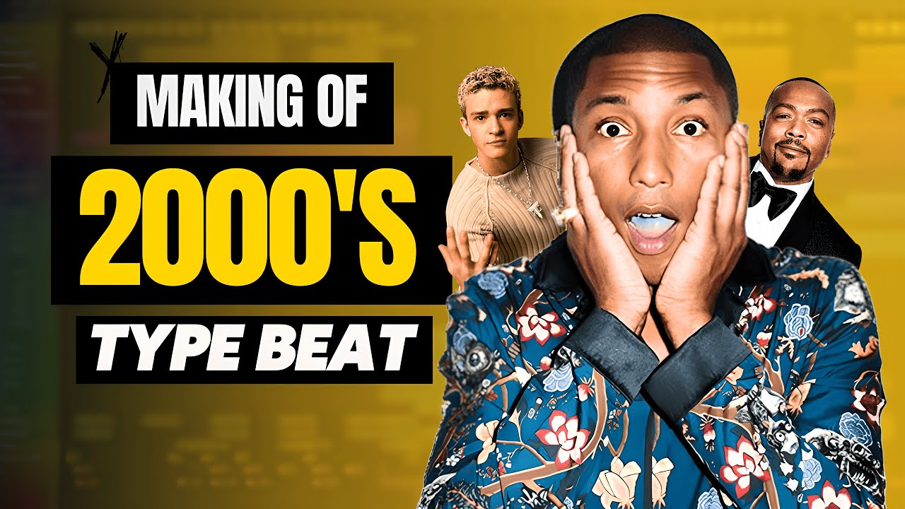 How To Make 2000's Type Beat (Pharrell Williams, Timbaland, The Neptunes) + DRUM KIT