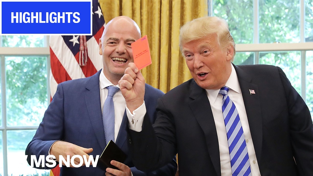 World Cup CONTROVERSY: Trump faces backlash after calling FIFA president | MS NOW Highlights