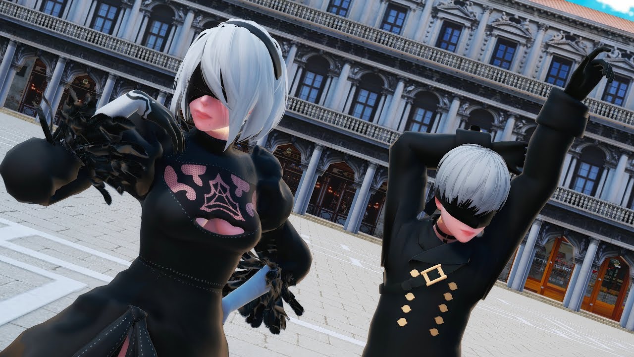 【MMD】Love Me If You Can【NieR:Automata】2B 9S (日本/EN sub) [4K UHD]