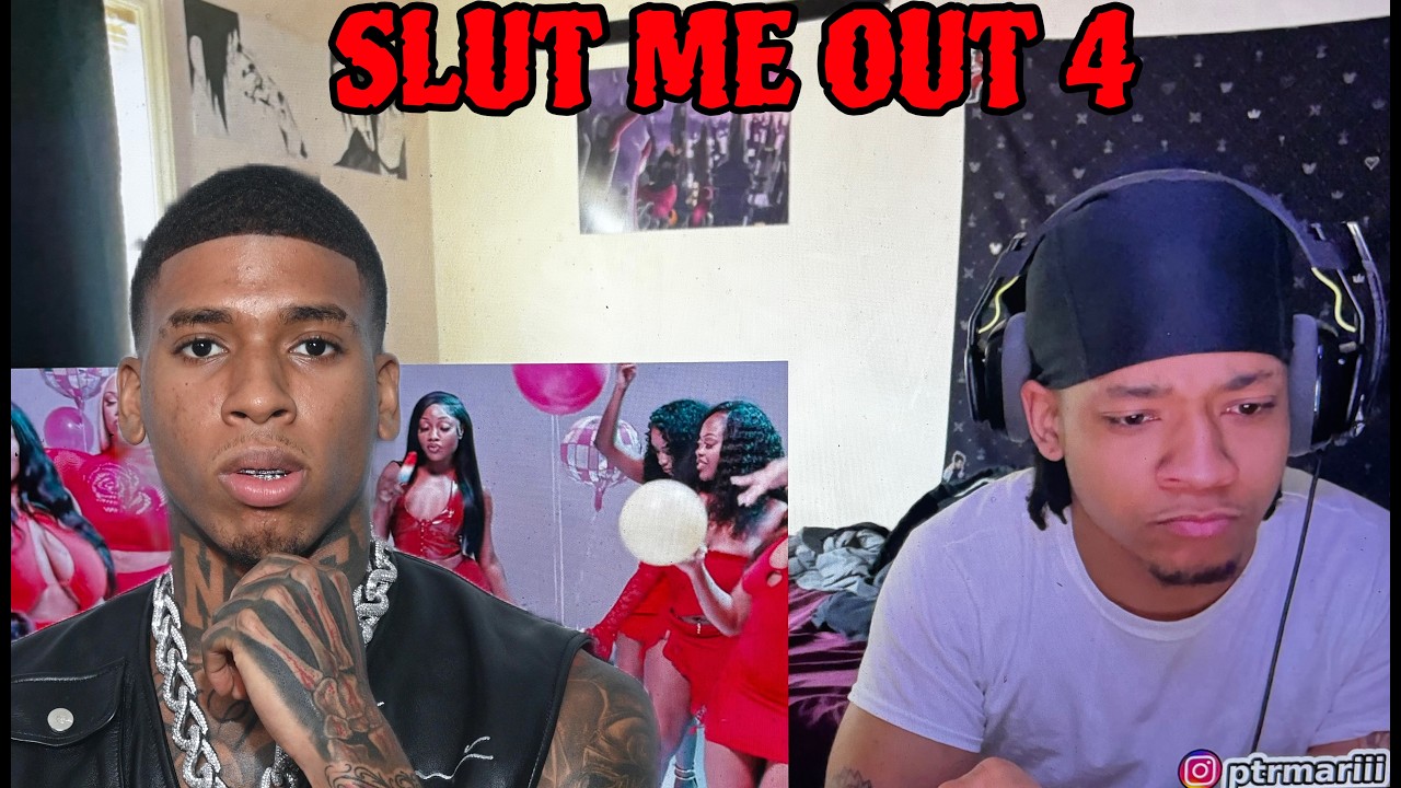 SHE ATE HIS WHATTT??? NLE Choppa - SLUT ME OUT 4 (Official Video) REACTION!