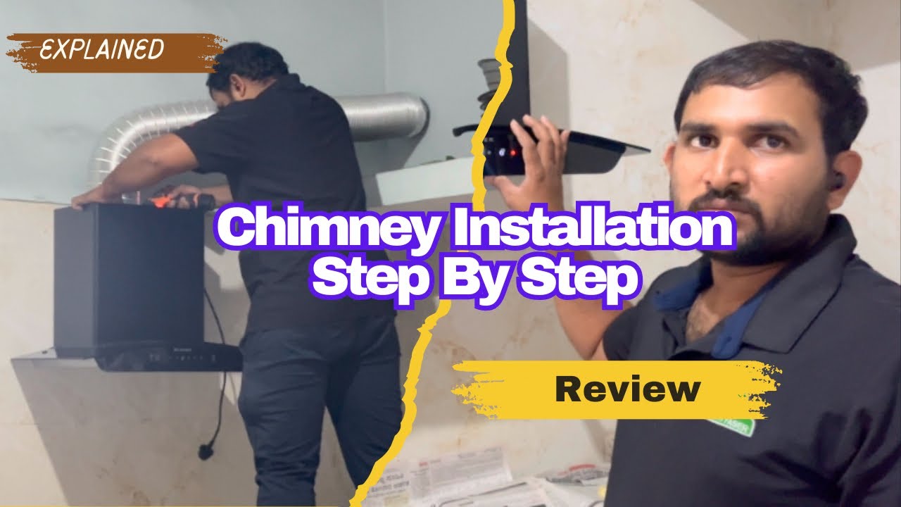 Faber Chimney Installation | Chimney Fitting In Kitchen | Chimney Cleaning | Jai Kushi