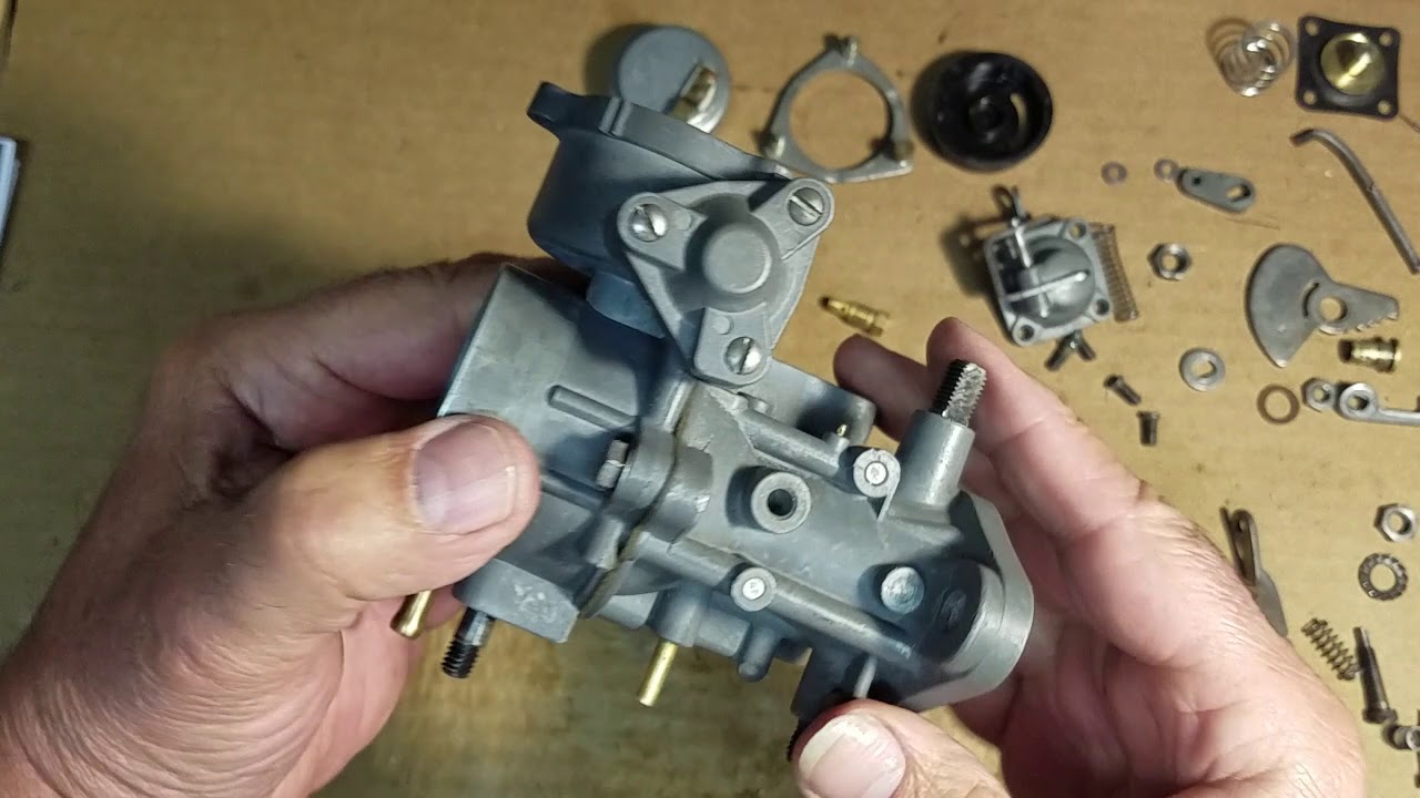 ASMR No Talking Volkswagen VW Solex 28 PICT-1 Teardown and Rebuild