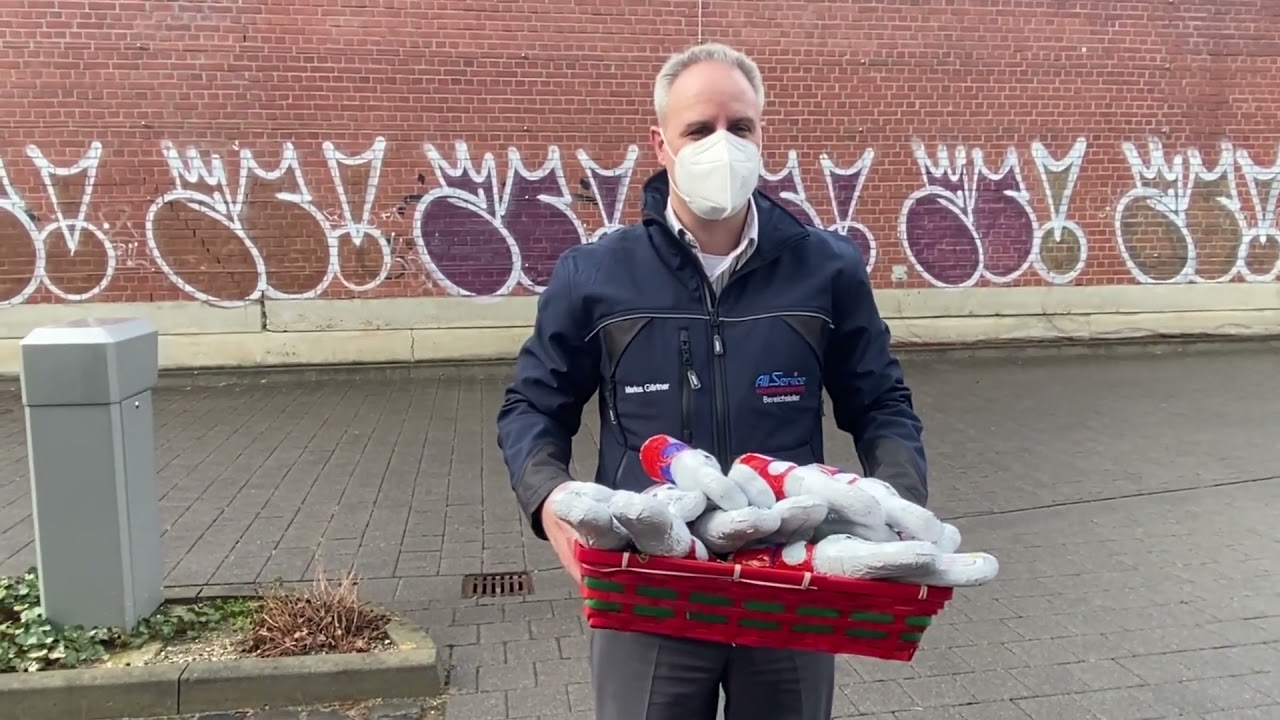 Ostergrüße 2021 der All Service Sicherheitsdienste GmbH