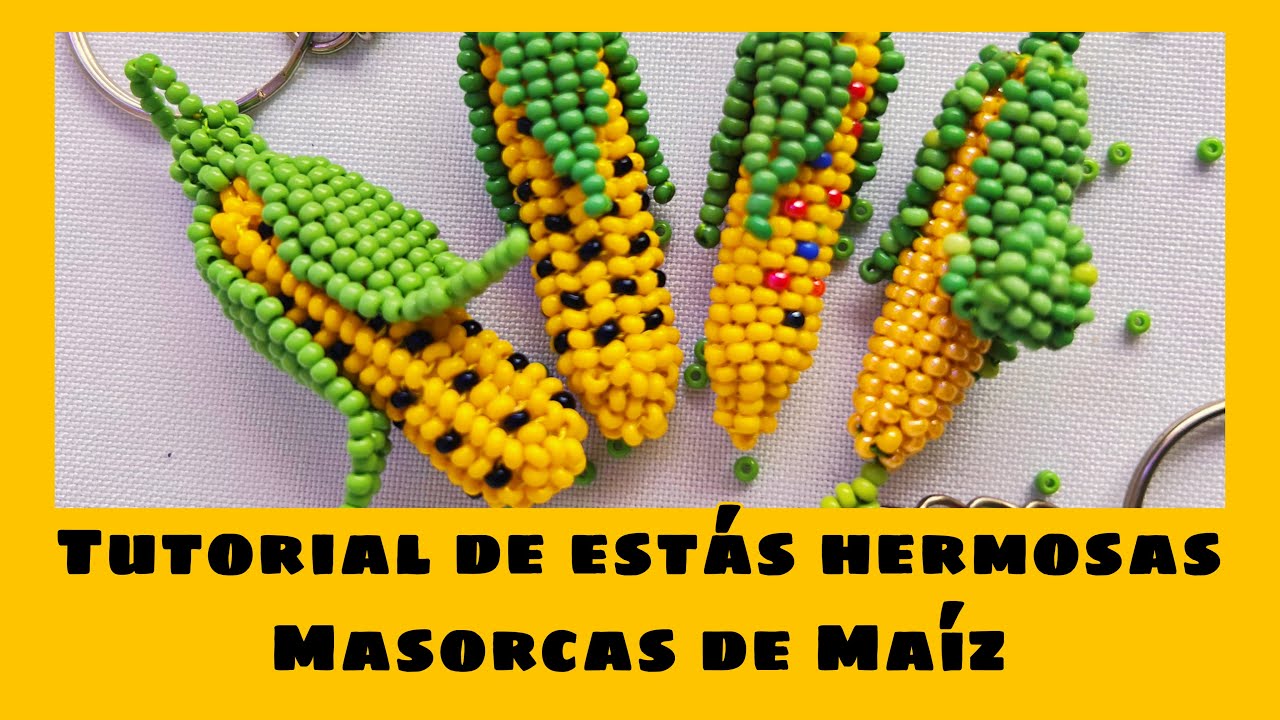 Arte en Mostacillas: Crea tu Propia Mazorca de Maíz Paso a Paso