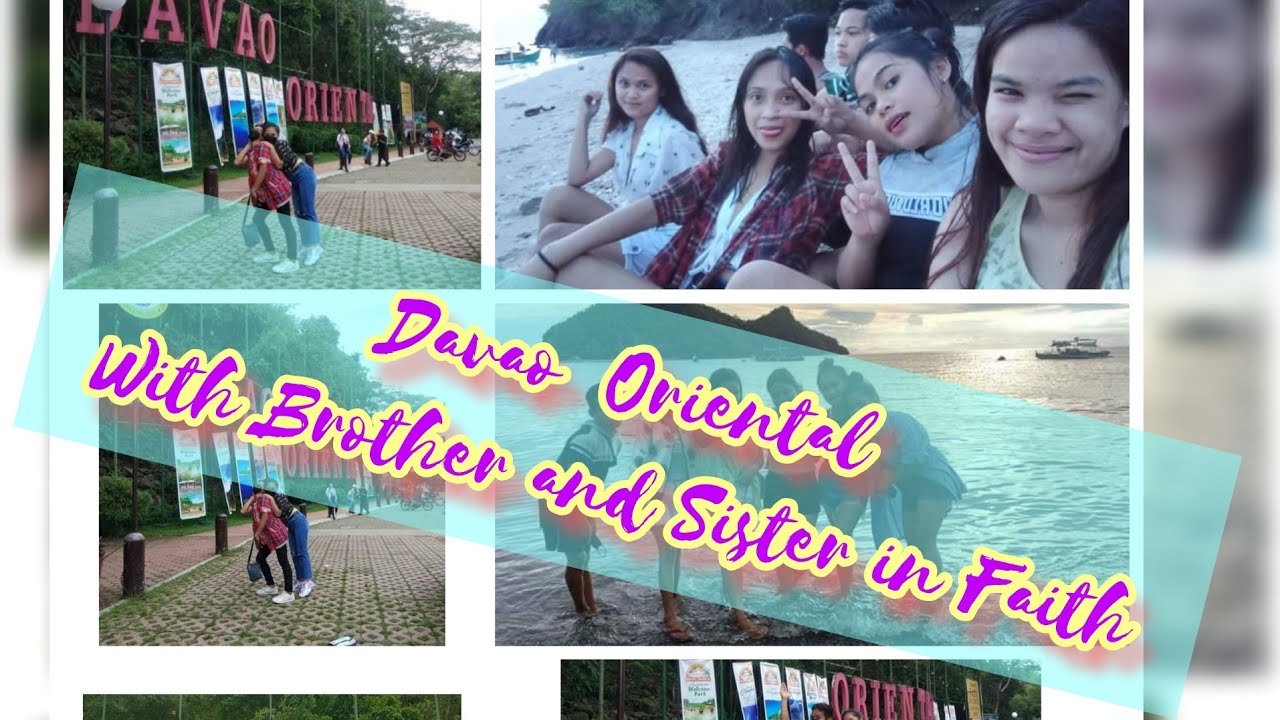GOING TO DAVAO ORIENTAL WITH BROTHER AND SISTER IN FAITH