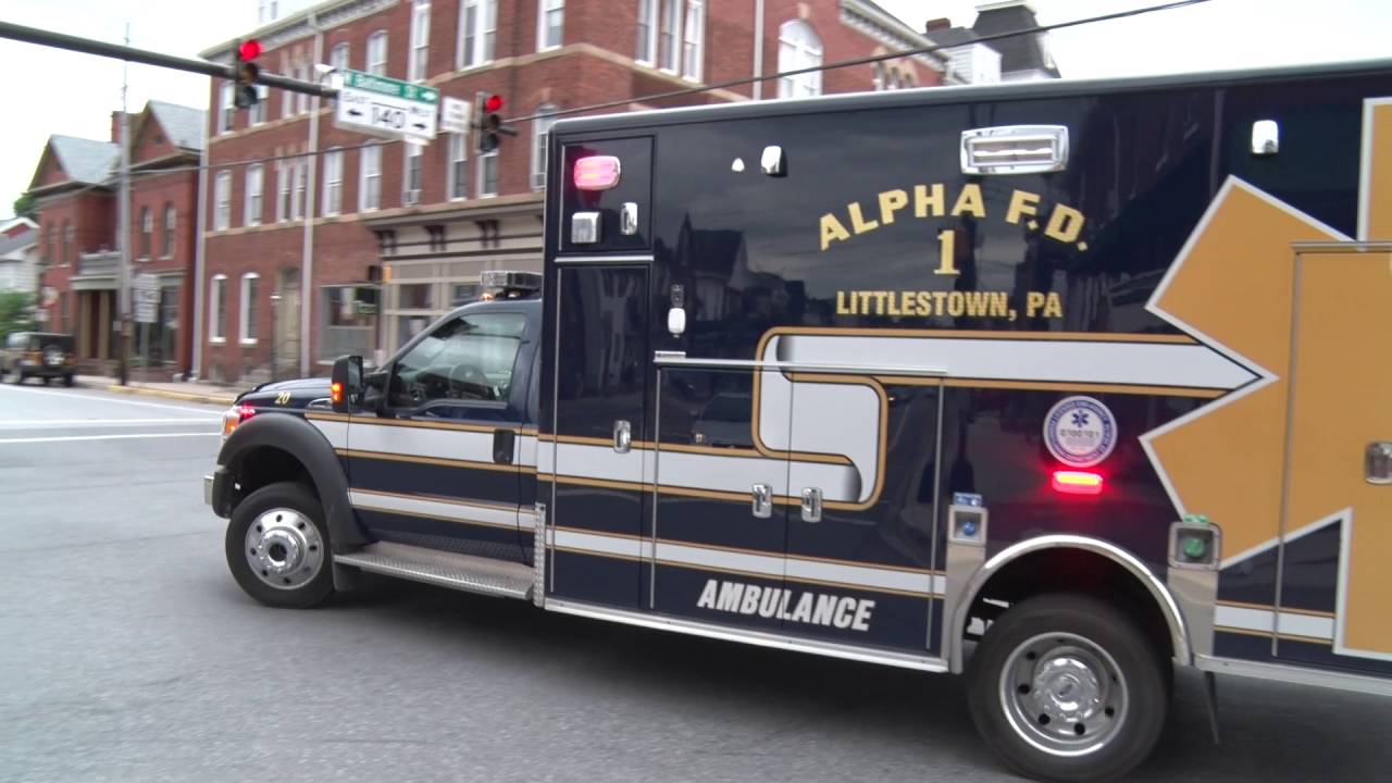 Adams ambulance 202 with air horns