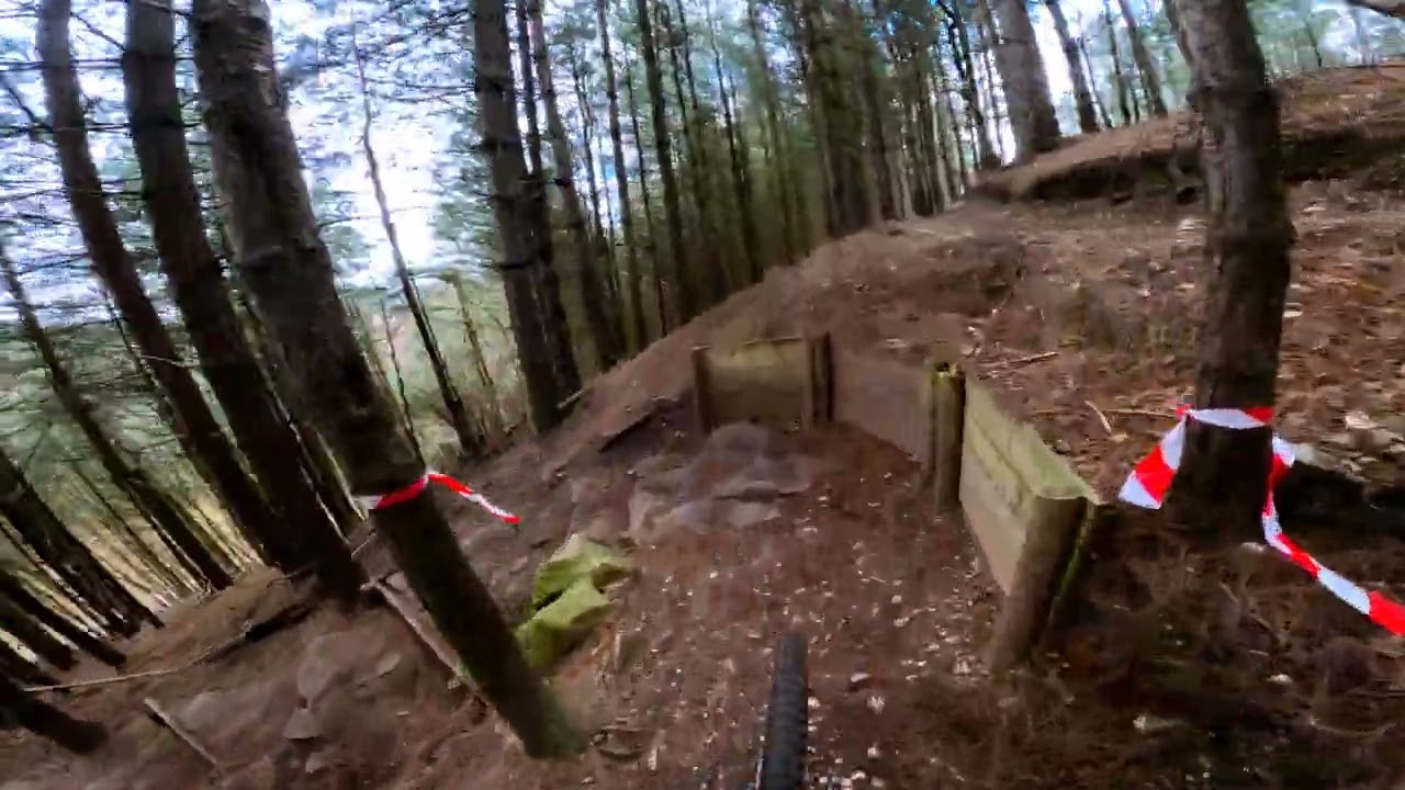 Black route around Tom Dick and Harry at Cannock chase.