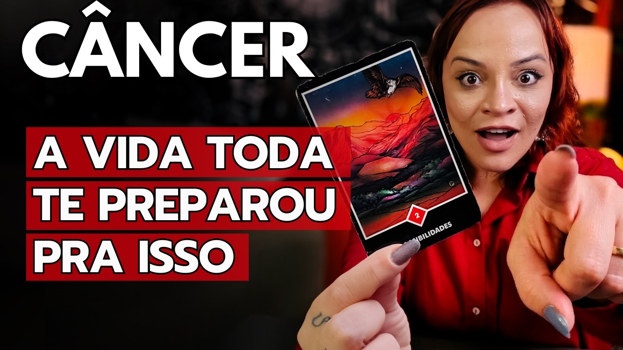 CÂNCER TEM ATÉ DATA MARCADA! ISSO VAI SURGIR DENTRO DE VOCÊ! MOSTRA TODO PODER DA SUA EVOLUÇÃO