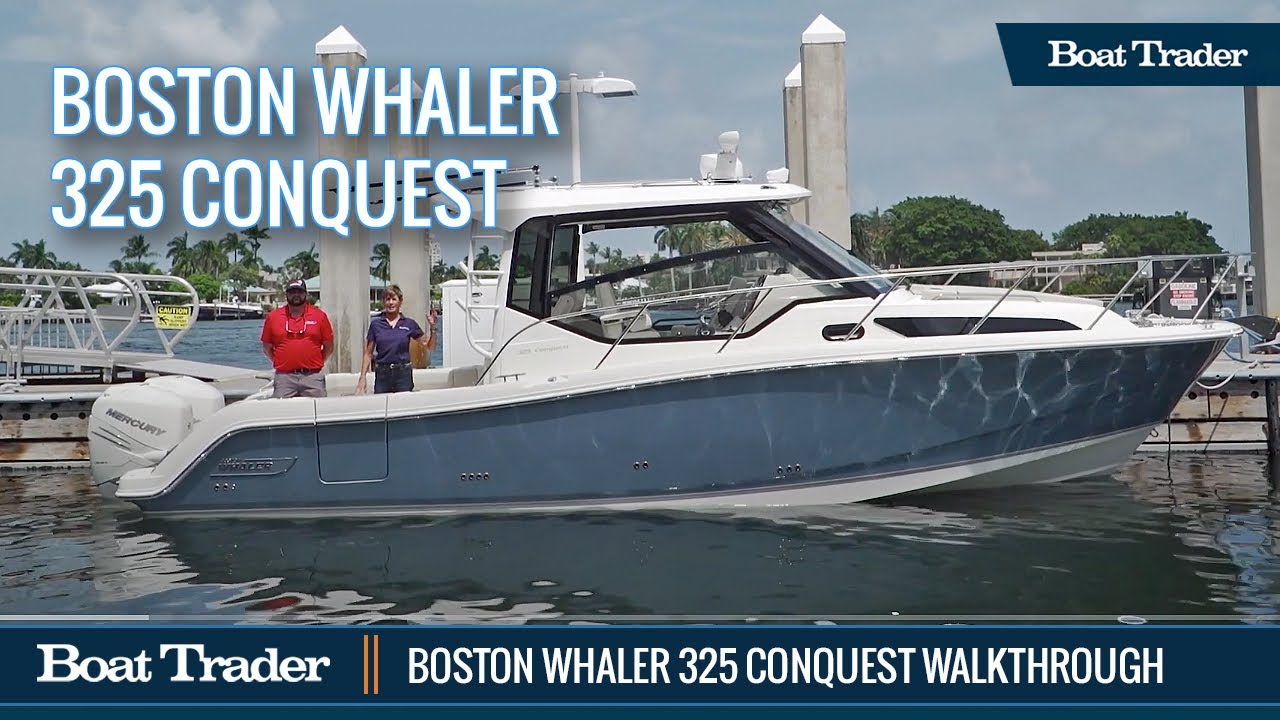 Boston Whaler 325 Conquest Full Walkthrough Video