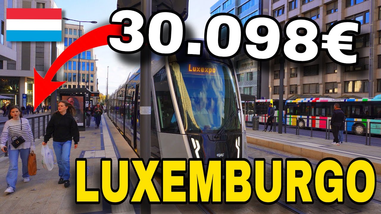 Así Podrías TRABAJAR y VIVIR en el País Más Rico del Mundo 🇱🇺Luxemburgo 🚀
