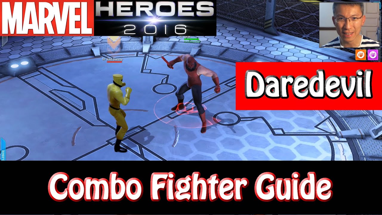Marvel Heroes Daredevil Combo Fighter Guide (Everyday & Endgame Build)