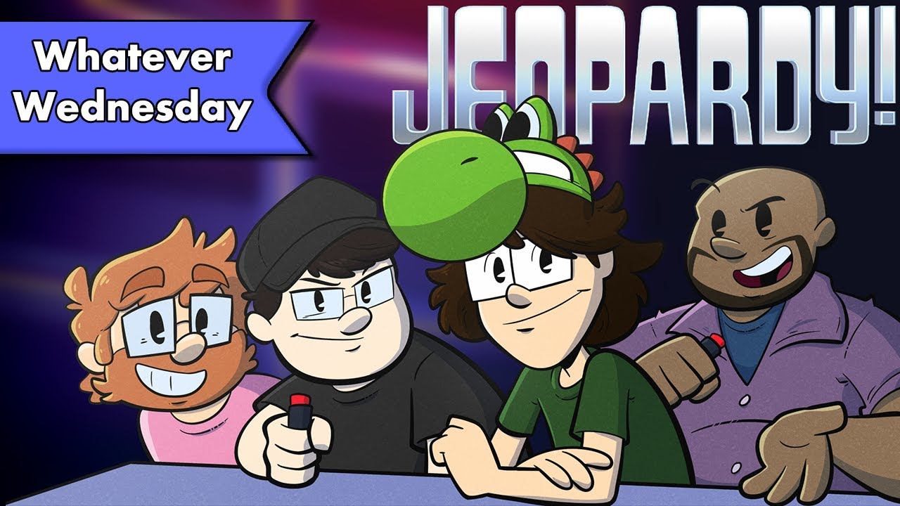 Jeopardy (Wii U) - Trivia Multiplayer! Yoshiller vs. Brett vs. Patrick & Chris!