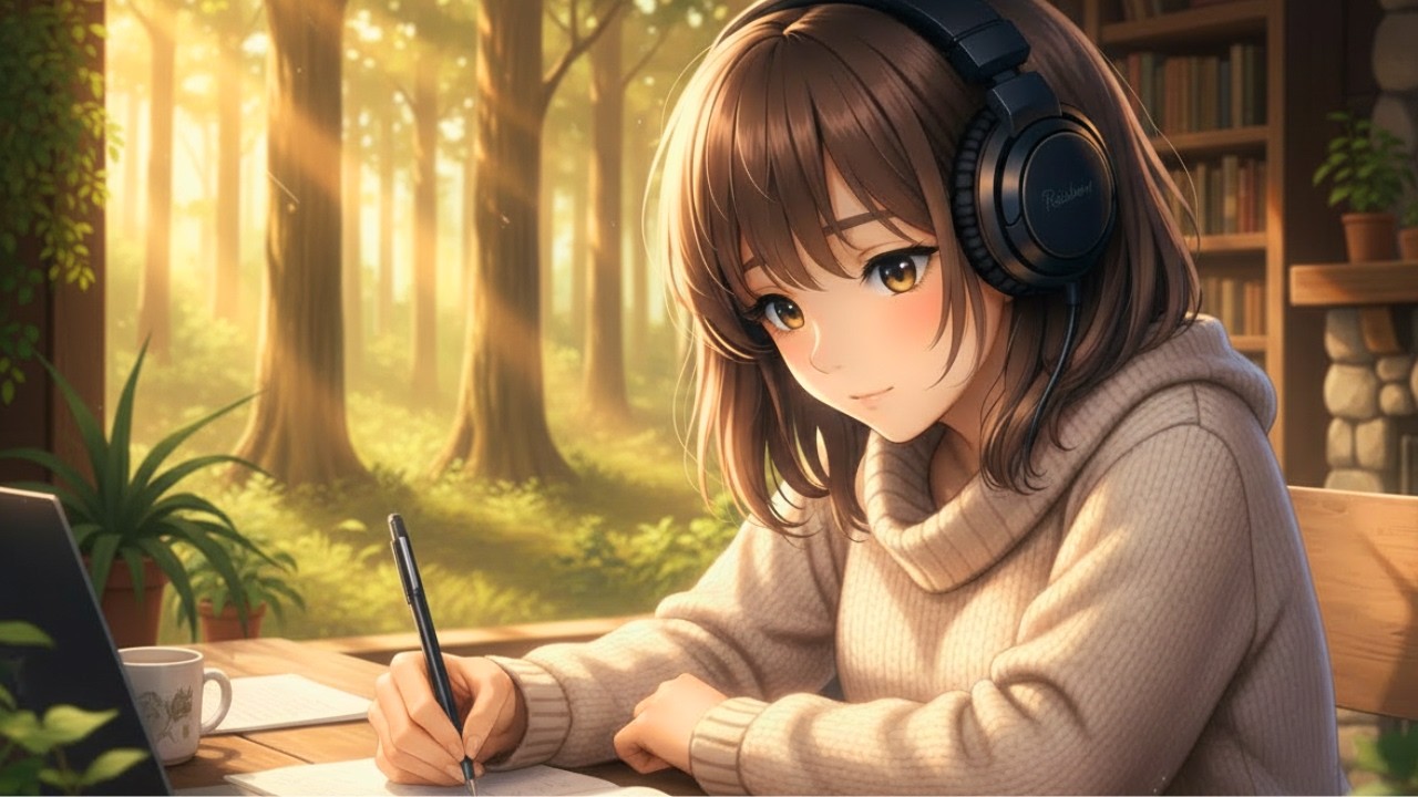 Deep Focus in the Pines Calm Lofi Beats for Produ