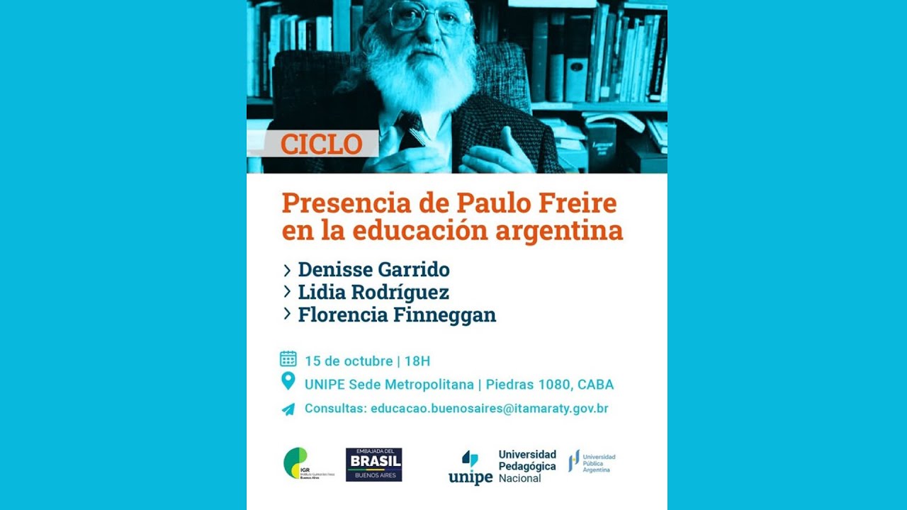 Ciclo: Presencia de Paulo Freire en la educación argentina |  Día 2