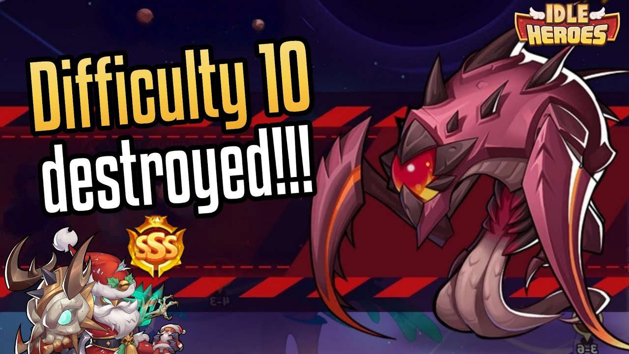 This team cleared Void Boss 4 Difficulty 10 PERFECTLY!!! - Idle Heroes