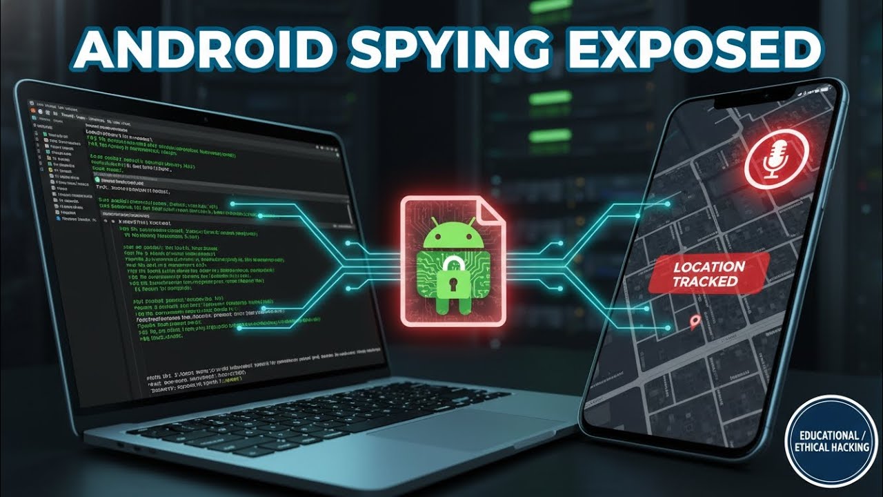 Как шпионить за устройствами Android с помощью Kali Linux | Учебное пособие по этичному хакингу и...