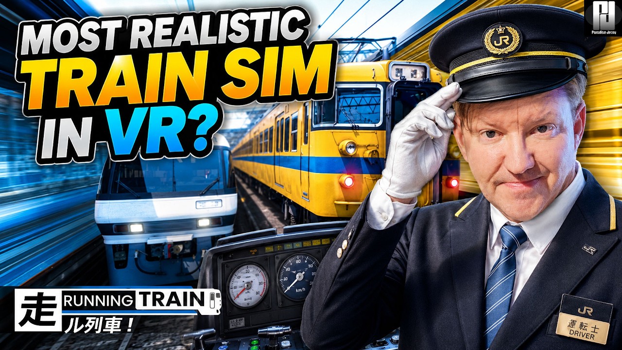 Running Train &mdash; это САМЫЙ реалистичный симулятор поезда в VR? &mdash; Подавляющее большинство отзывов п...