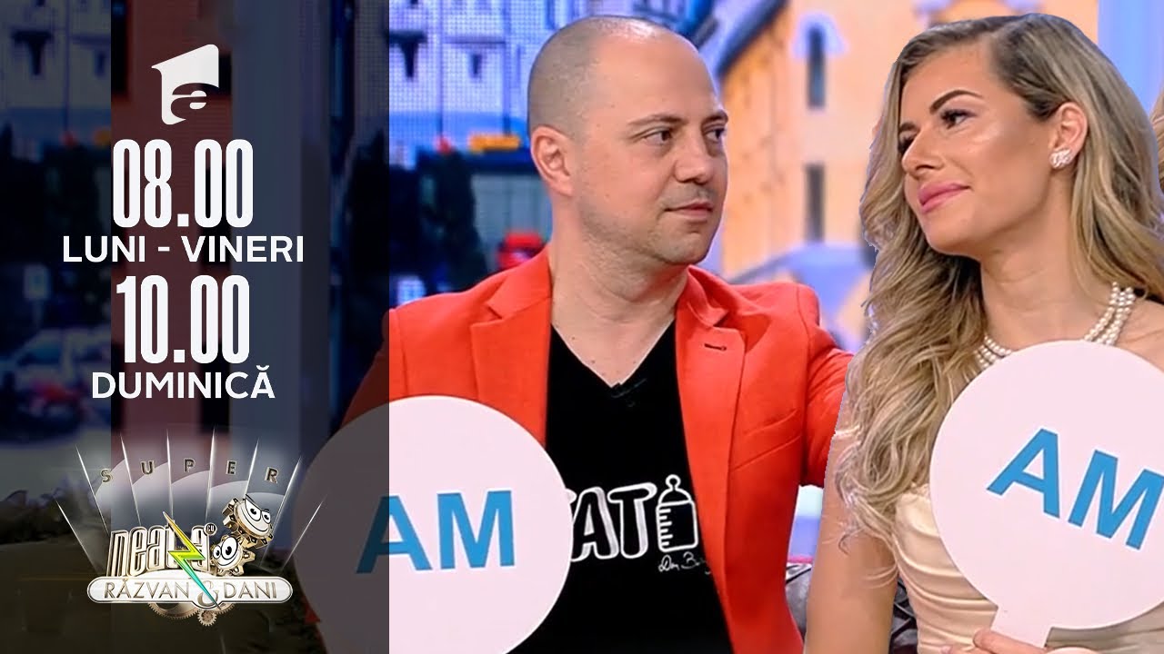Super provocare la Neatza! Am/N-am cu Dan Badea și Mădălina