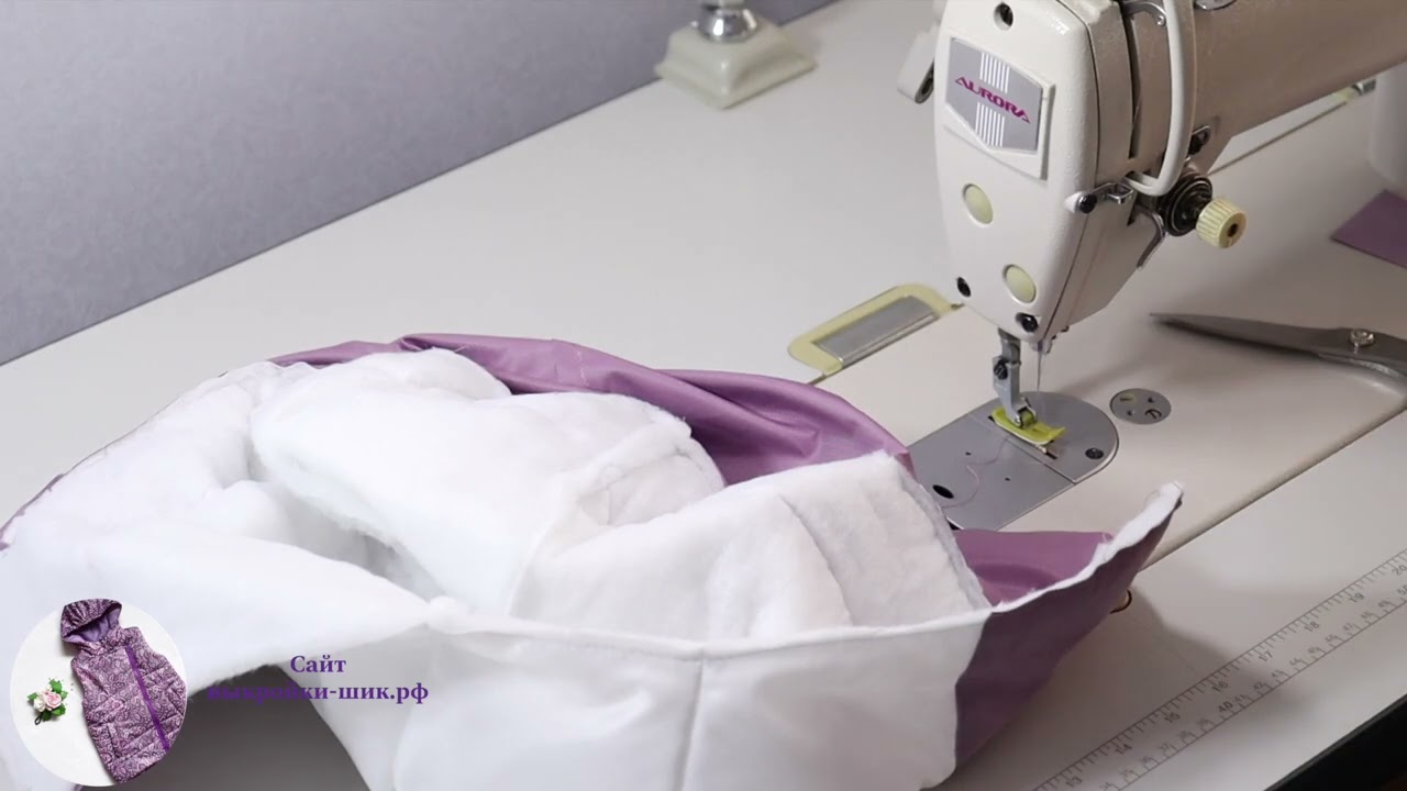 Как сшить куртку. Соединяю верх и подкладку