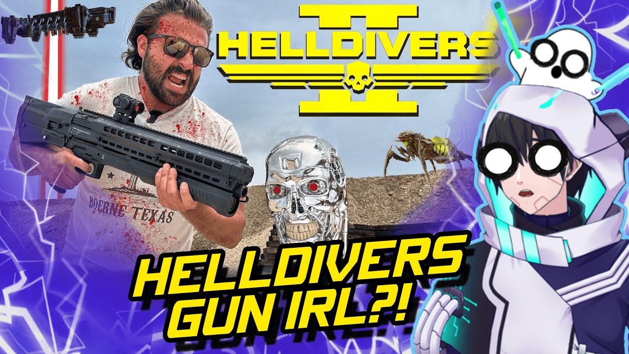 DEMOCRACY GUN!? | Brandon Herrera React [Helldivers Shotgun]