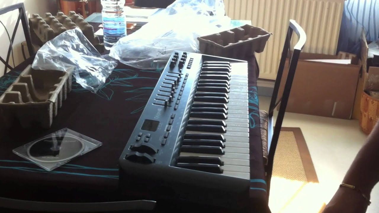 Unboxing M-audio Oxygen 49 Keys (3 generation)