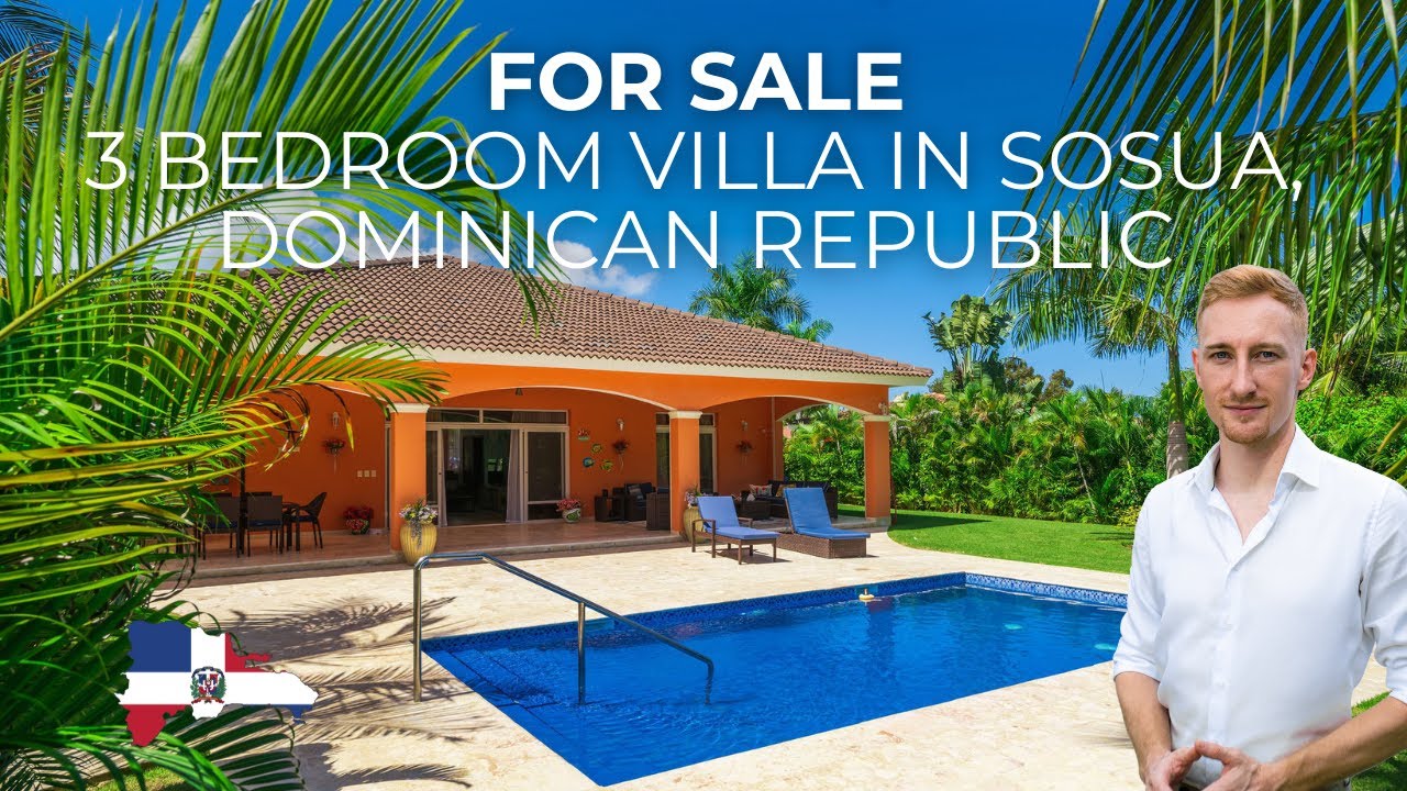 3 Bedroom Villa For Sale in Hispaniola Residences, Sosua Dominican Republic with Seller Financing!