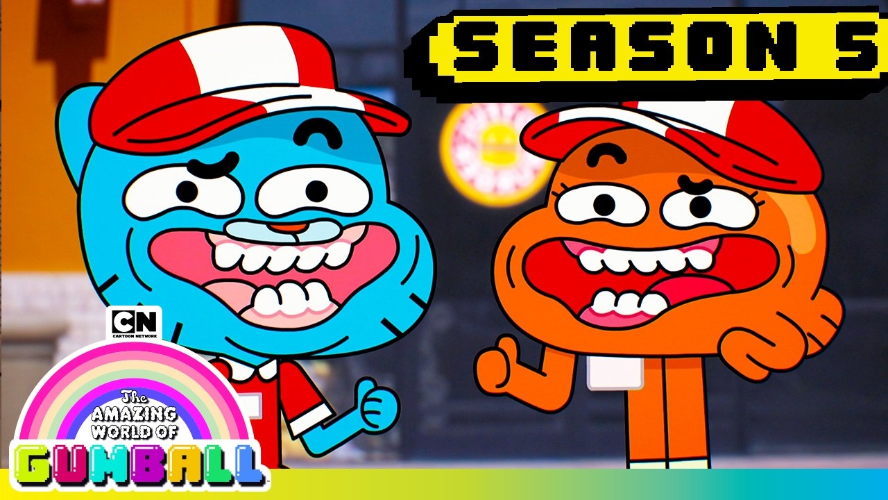 Every Episode of Season 5 | Gumball MEGA Marathon | Cartoon Network