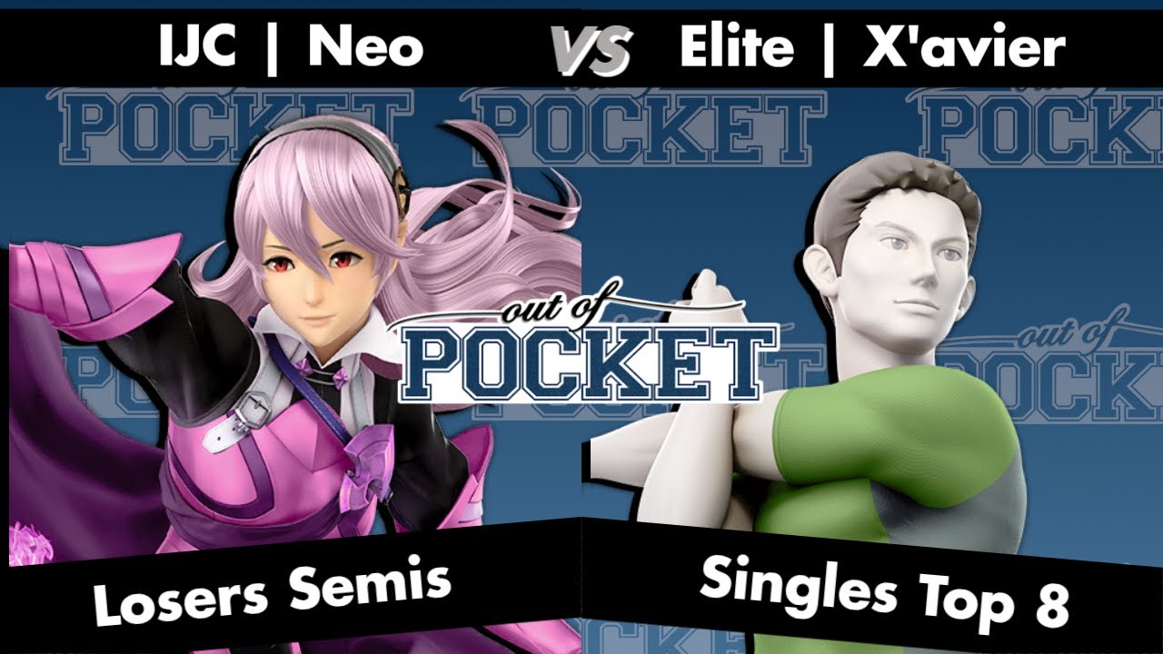 Out of Pocket - Losers Semi Finals - IJC | Neo (Corrin) Vs. Elite | X'avier (Wii Fit Trainer) - SSBU