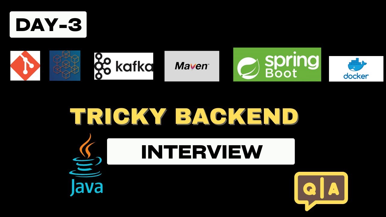 Tricky Backend Java Developer Interview Questions - Day 3 | Core Java | Spring Boot | Microservices