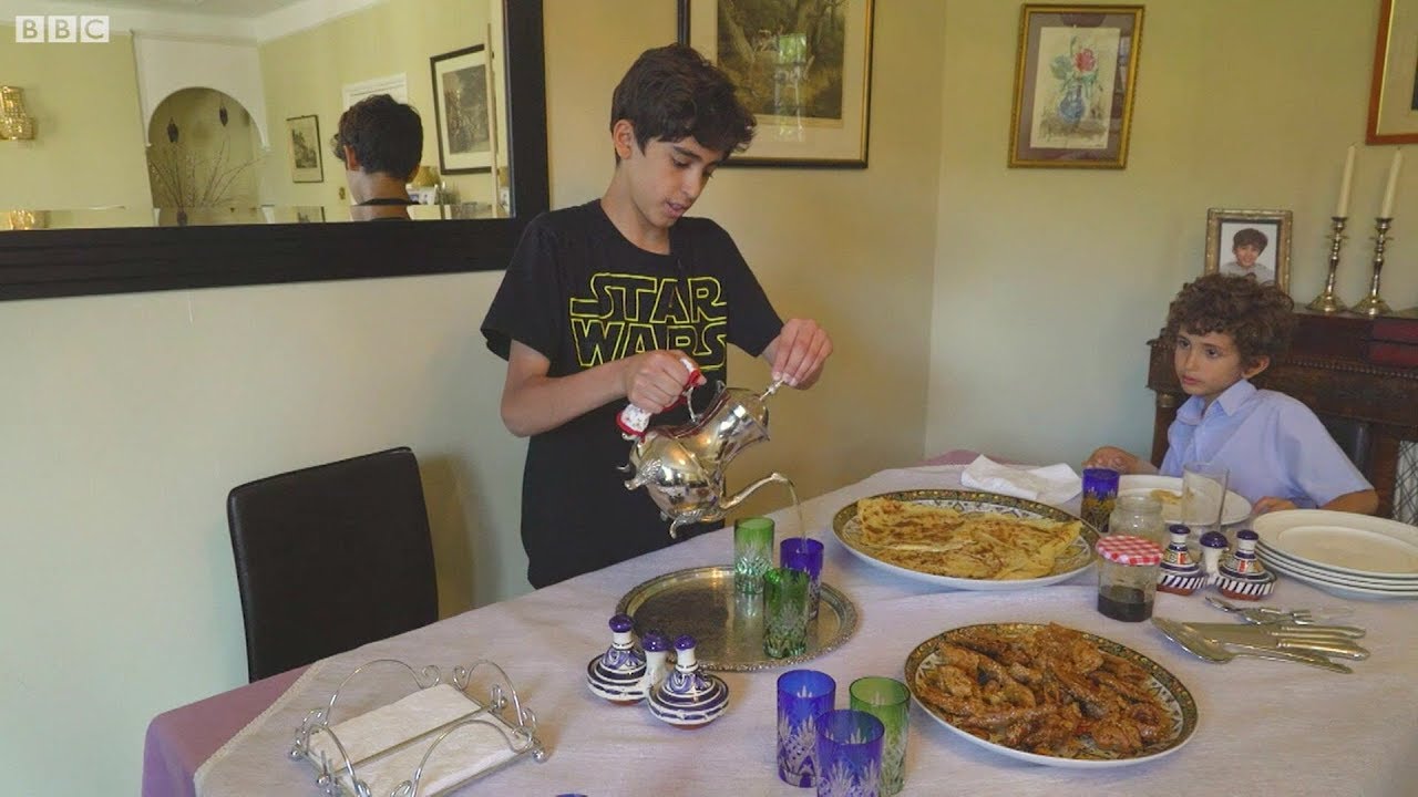 Between Two Worlds: Paella, Moroccan Tea and Shepherd's Pie - BBC What's New?